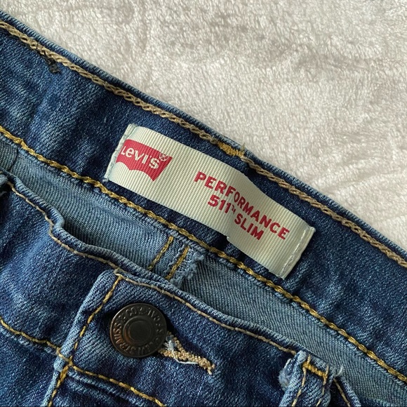 Levi’s Performance Slim 511 Slim Kids 14 W… - Picture 9 of 13